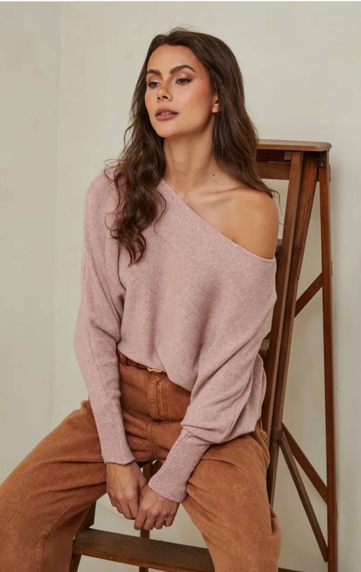 LÉA & LUC - Vendita all'ingrosso Maglione tricot - Donna - Maglione con maniche a pipistrello REF. 009961