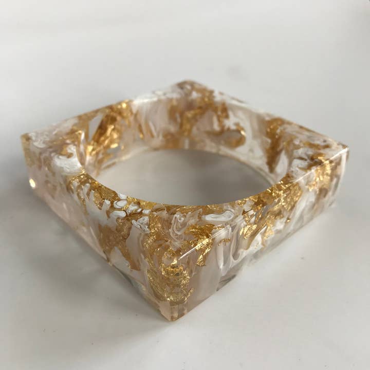 Eco-hars vierkante armband voor wholesale door Belart Fair Trade