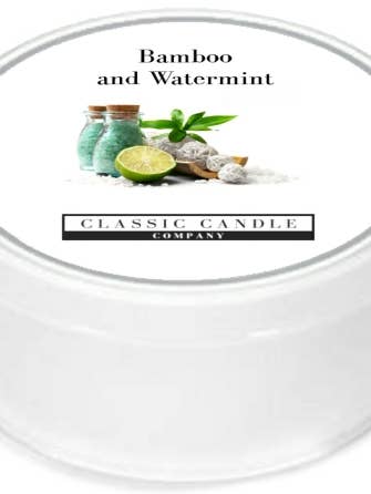 Bamboo and Watermint MiniLight for wholesale by Classic Candle Company Ltd