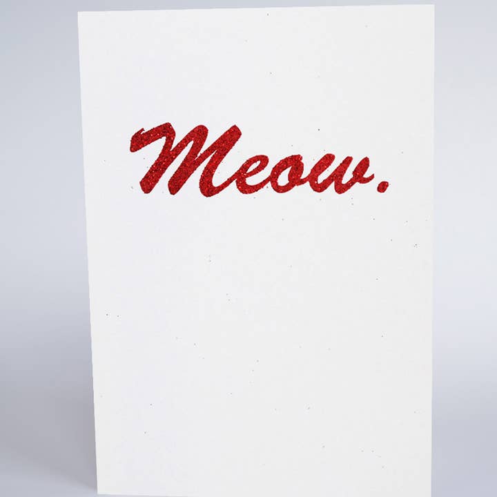 Meow V2 - Glittrande Kärlekskort för wholesale av Five Dollar Shake & Counting Stars