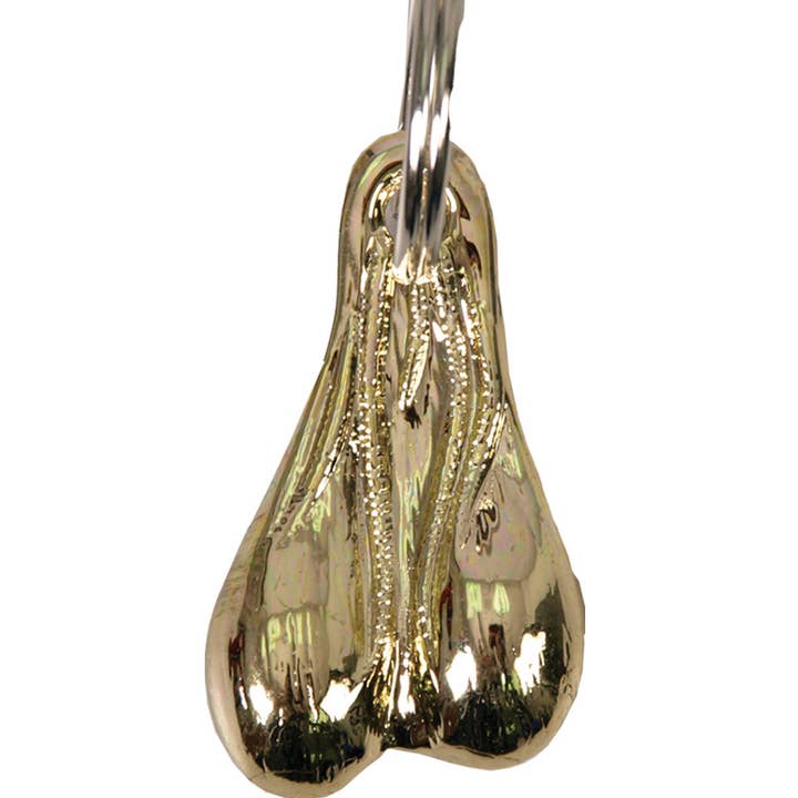 Hot Leathers Brass Balls Key Chain for wholesale by Hot Leathers