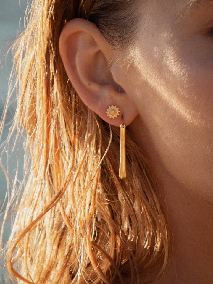 Sol Studs // Gold for wholesale by Hobo and Hatch