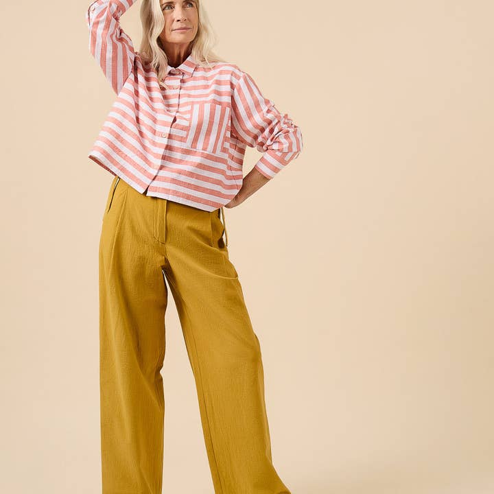 Closet Core Patterns - Wholesale Craft Sewing Kit - Jenna Shirt + Shirtdress Sewing pattern2