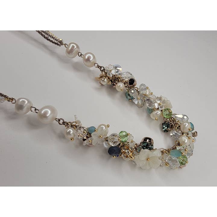 BETTYOH INC - Wholesale Beaded/Pearl Necklace - Handmade Floral Delicately Crafted Pearl Necklace5