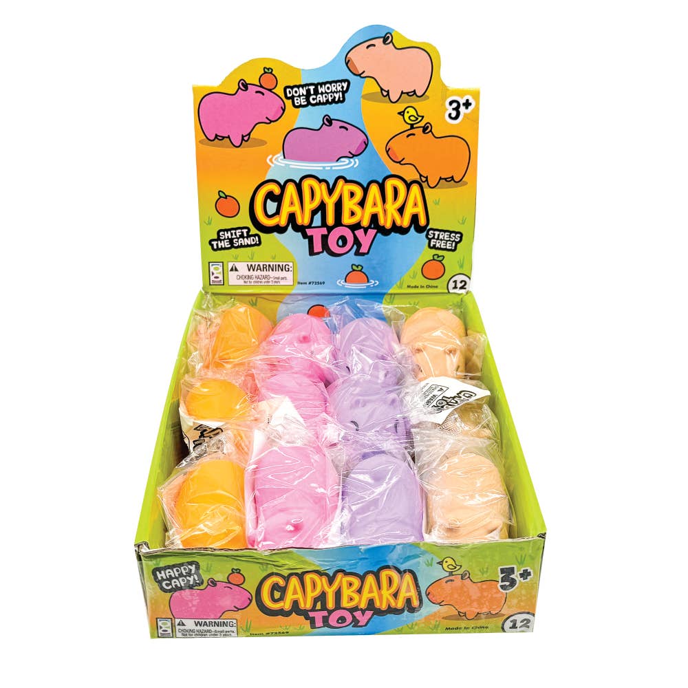 Geddes - Wholesale Squishy Toy - Kids & Baby - CAPYBARA TOY  12/DSP2