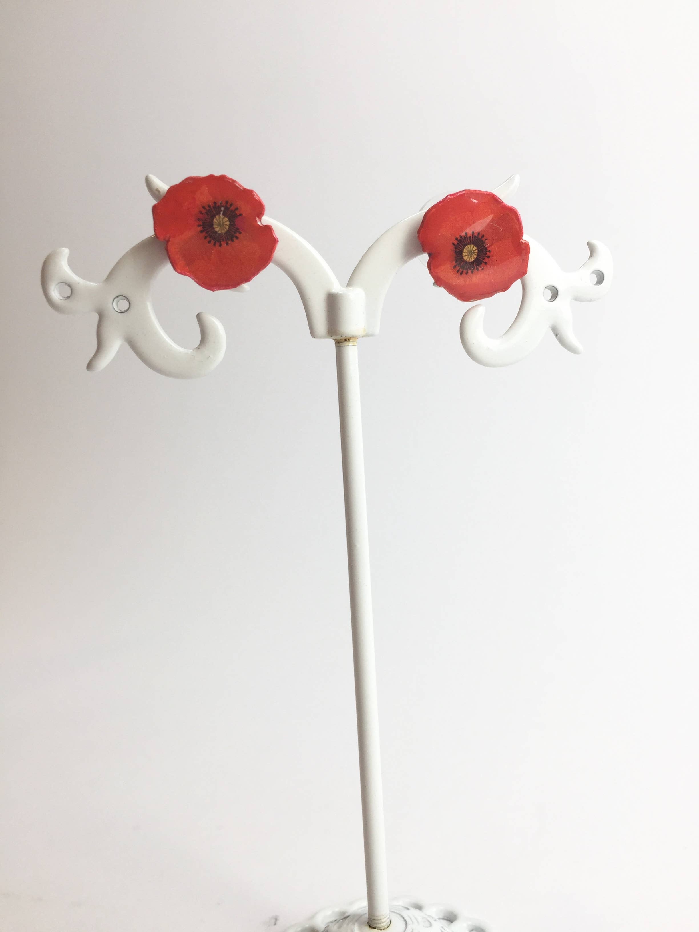 Pipapaper - Wholesale Dangle Earrings - Mini poppy2