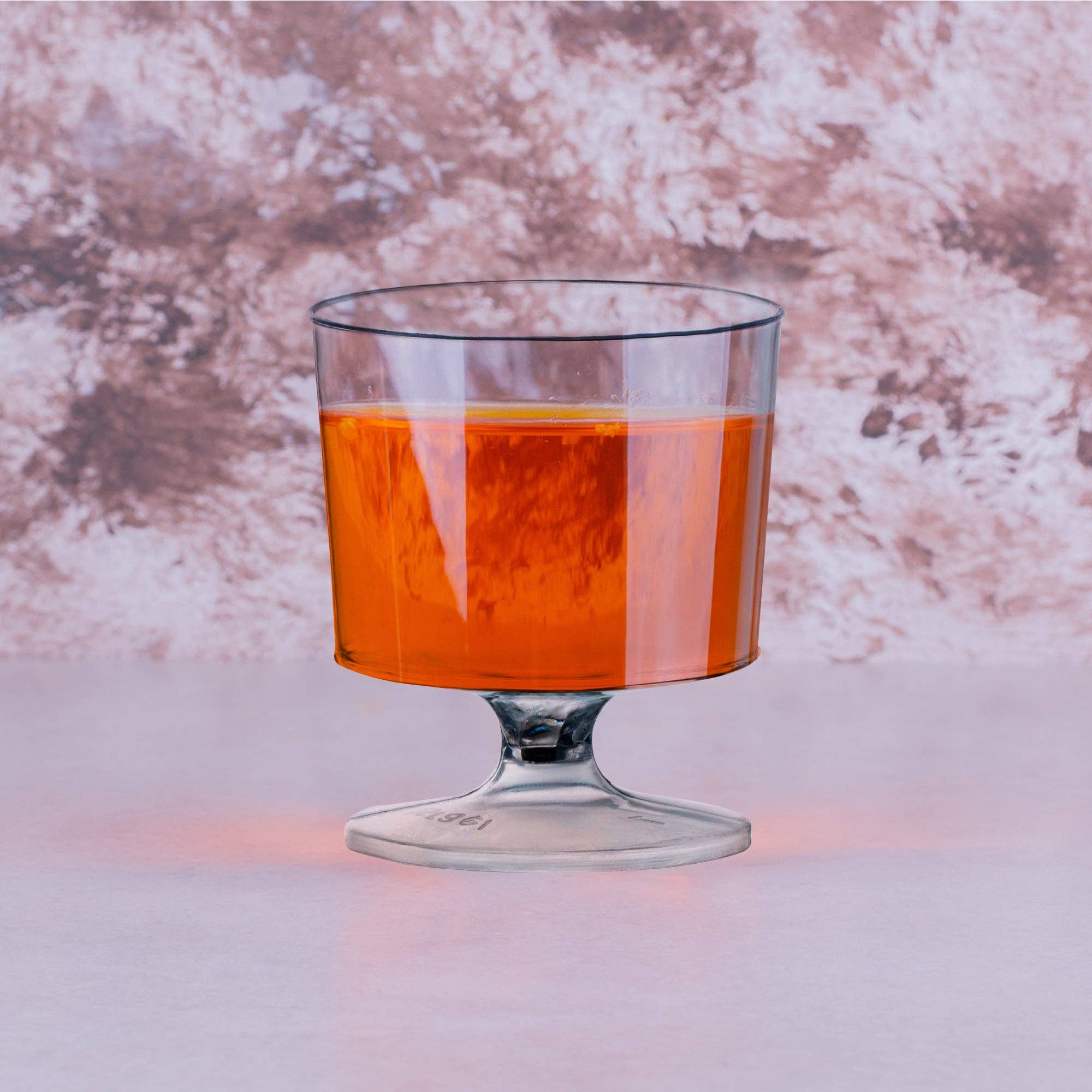 Smarty had a Party – wholesale Wine glass – 2 oz. Clear Round Plastic Mini Wine Glasses - 480 pcs8