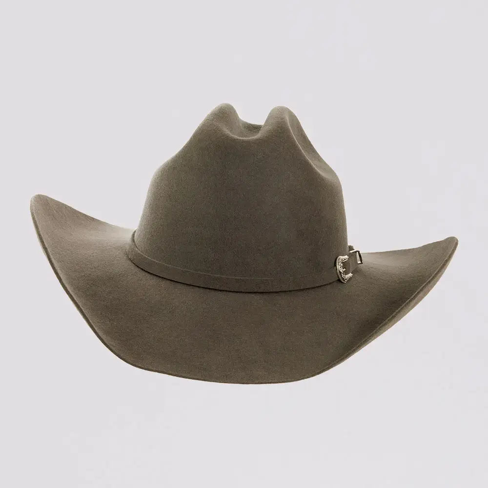 American Hat Makers - Wholesale Cowboy Hat - Unisex - 100% Wool Felt Western Cowboy Hat - Style Cattleman7