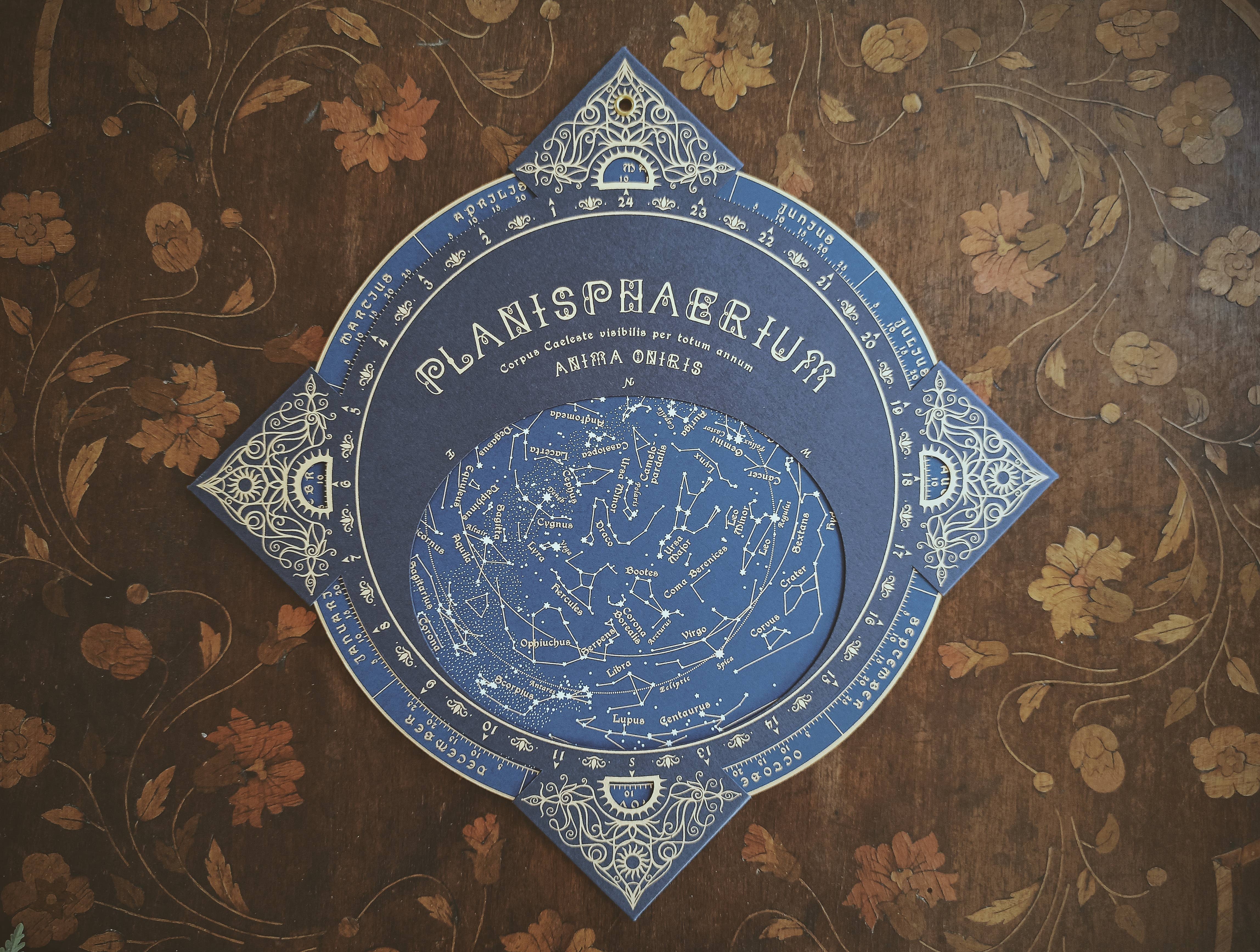 ANIMA ONIRIS – Transportation por atacado – Localizador de estrelas, mapa estelar, planisfério, planisfério8