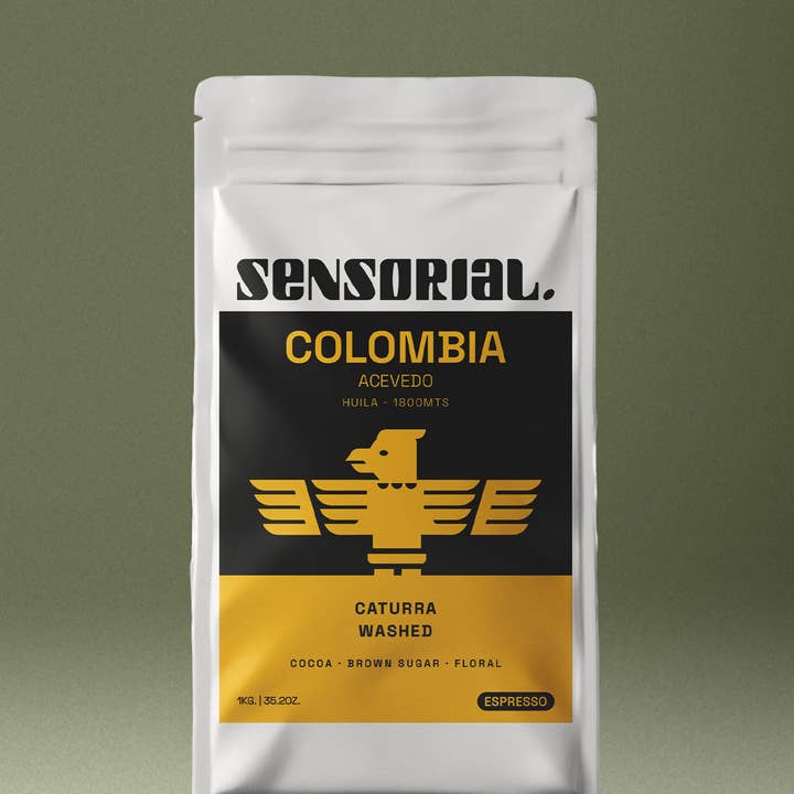 Spezialitätenkaffee aus Kolumbien | Caturra | 1 KG für den Großhandel von Sensorial Coffee Roasters