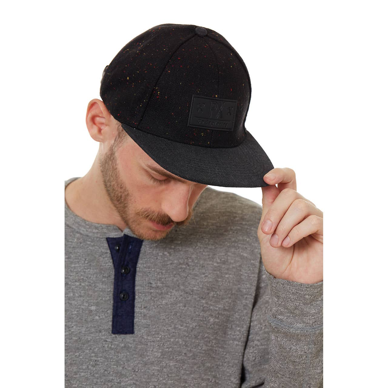 PX - Vente Casquette à visière plate – homme - Travis Bonnet à bord plat7