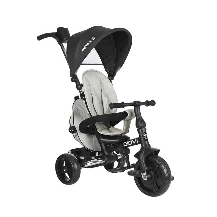 Makani Giovi Black Tricycle 2022 for wholesale by Kikkaboo