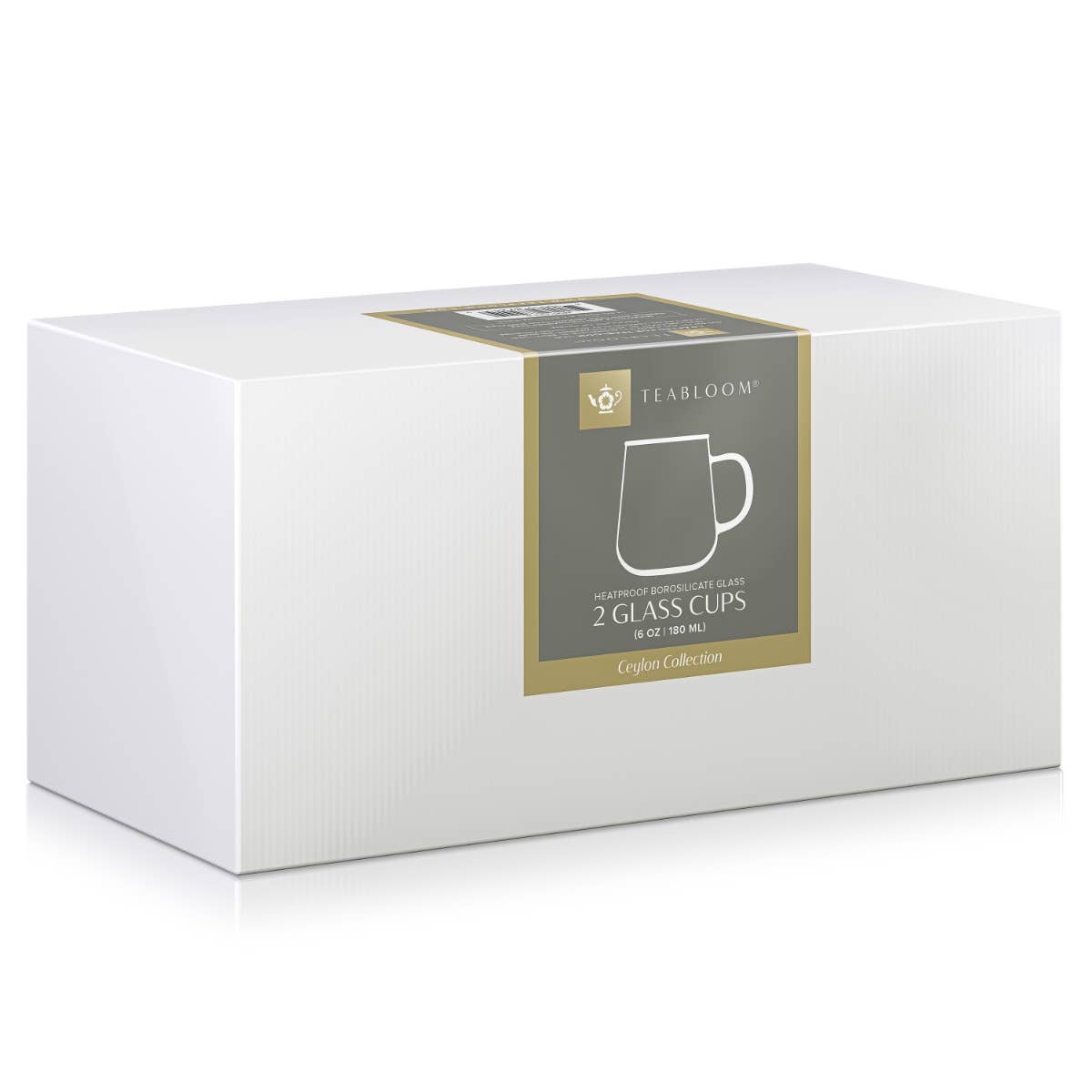 Teabloom - Wholesale Coffee/Tea Cup - Teabloom Ceylon Glass Teacups3