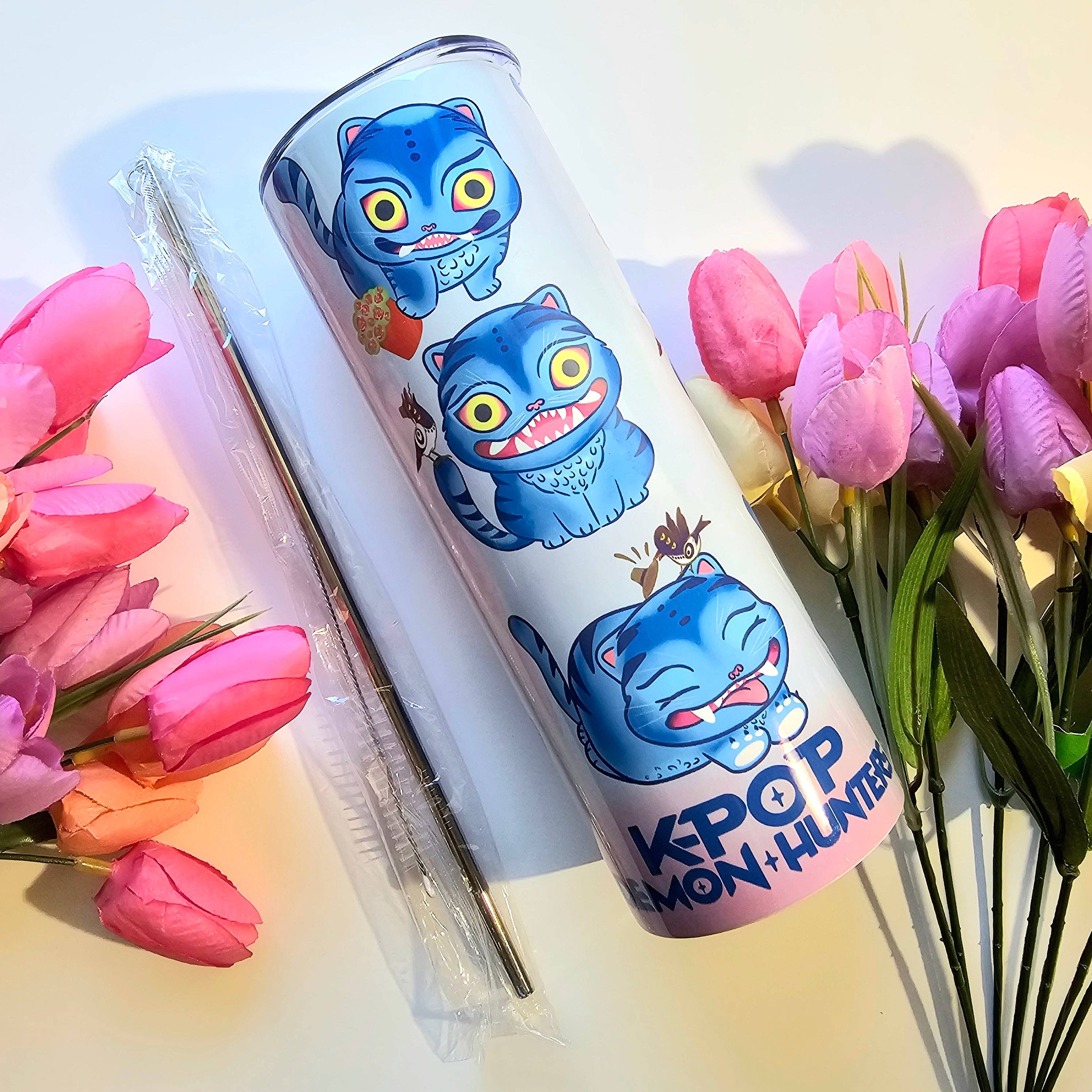 Jennyray illustrations - Vente Gourde/bouteille isotherme - Gobelet en acier inoxydable Kpop Cup3