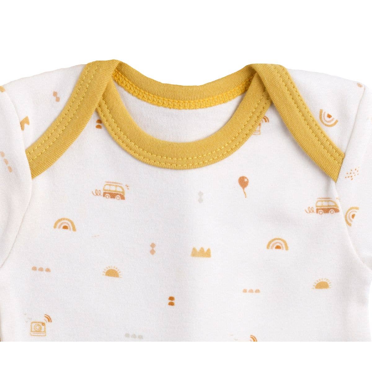 Sauthon - Vendita all'ingrosso Tutina (senza piedini) - Neonati - Sauthon Sunlight - Set di 3 body a manica corta per bebè di 3 mesi3