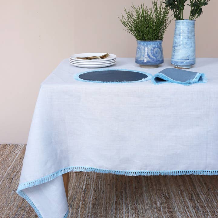 Giardino Segreto - Wholesale Tablecloth - NAPPE pure linen tablecloth6
