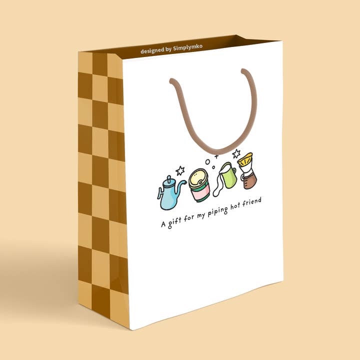 Coffee Gift Bag for wholesale by SimplyMKO