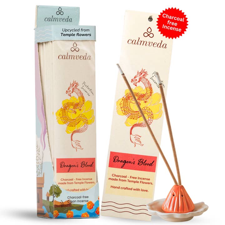 Dragons Blood Incense Sticks (10 x 12 Stick) Charcoal free for wholesale by Calmveda Incense & Aromatherapy