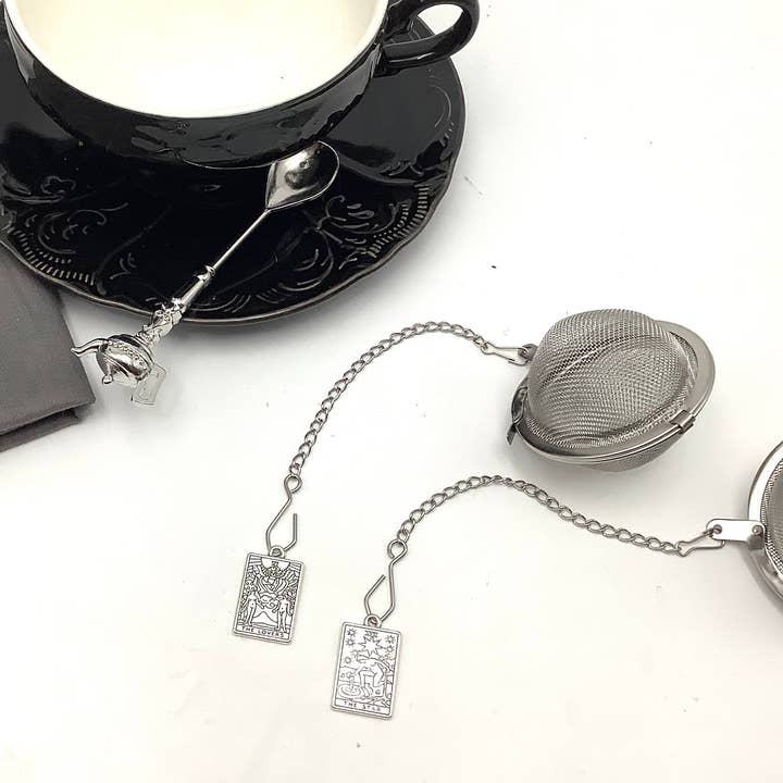 Tea Ball infuser Tarot Card Assortment, Oracle Divination for wholesale by All Little Cute Things