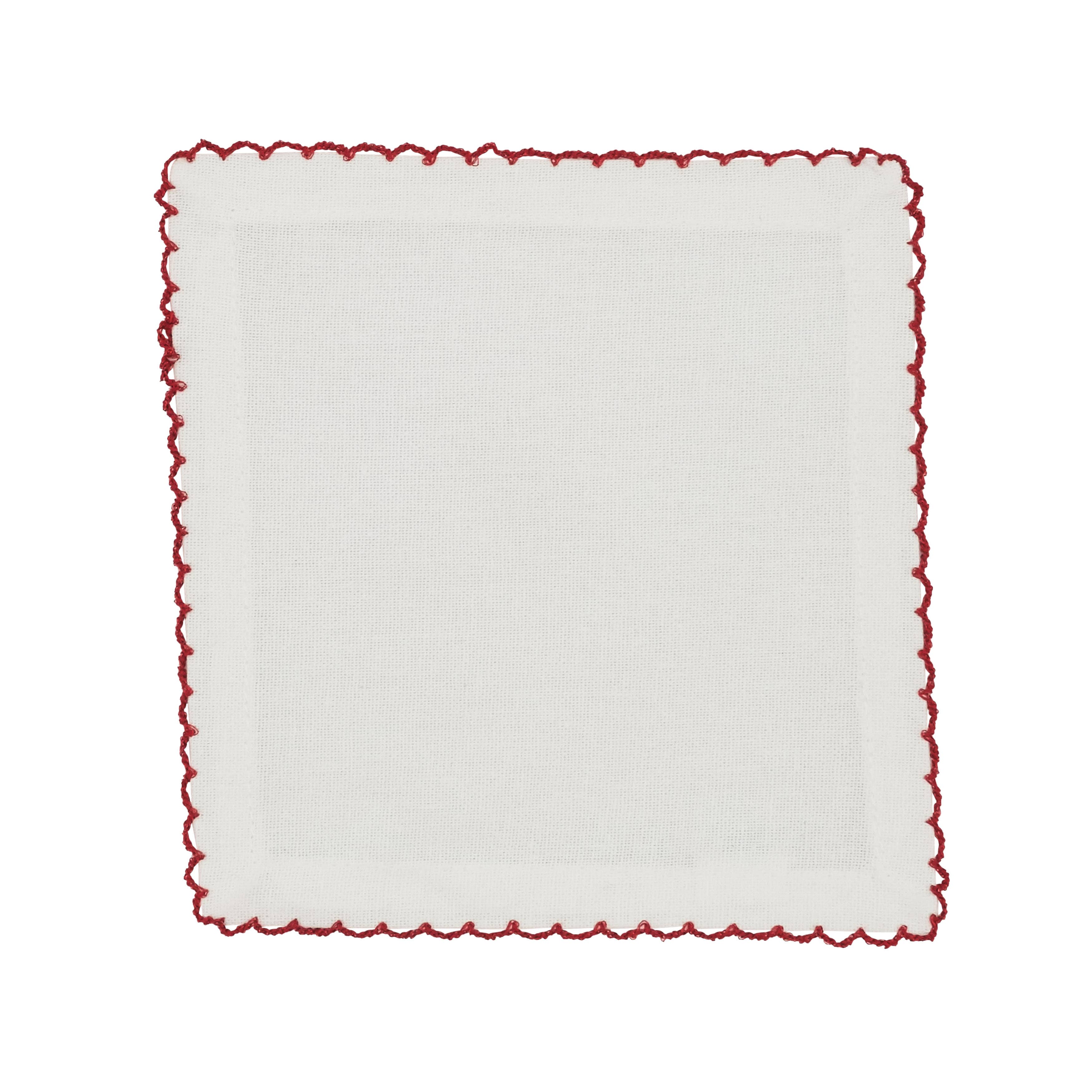 Saro Lifestyle – Engroshandel Middags- og stofserviet – Pisk syet serviet5