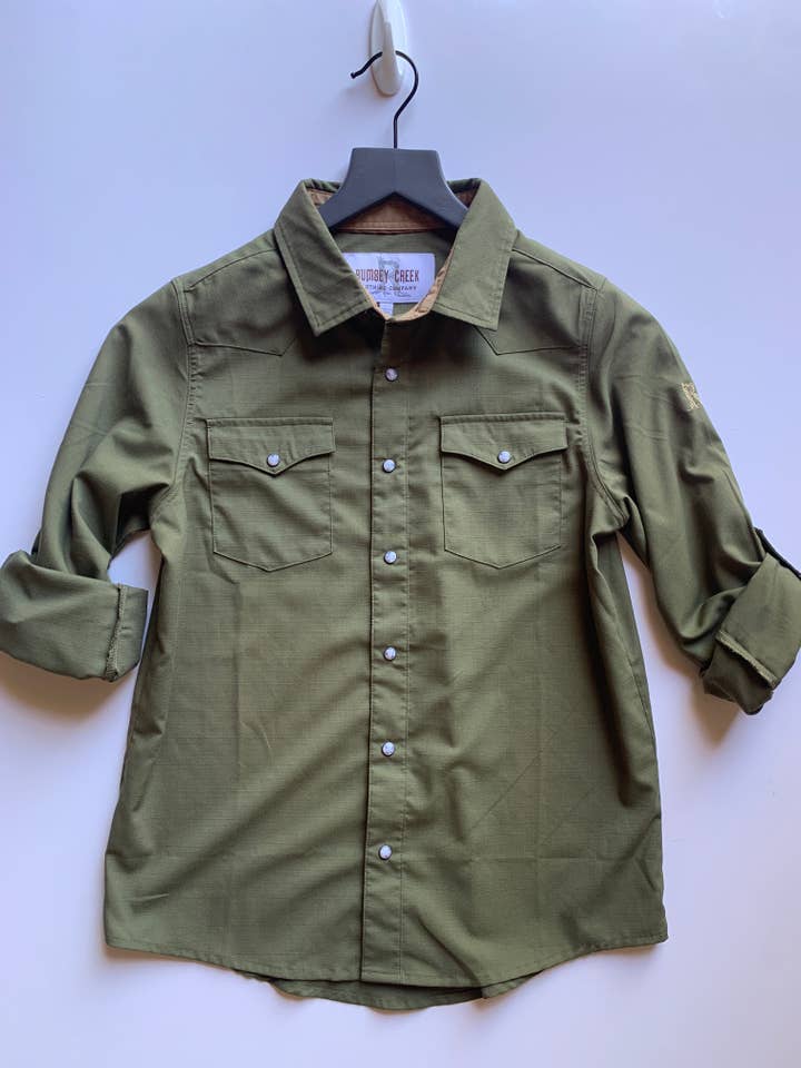 Rumsey Creek Clothing - Wholesale Button Down Shirt - Men's - Reata Long Sleeve - Classic Fit