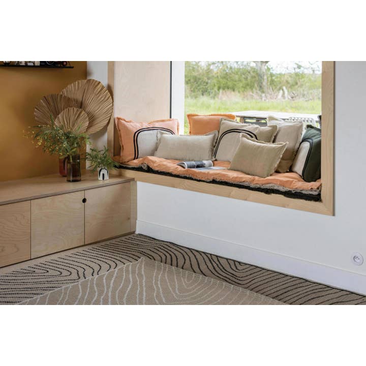 Maison Vivaraise & La Cerise sur le Gâteau - Wholesale Quilt - Uni Laly Pebble Quilt 85 X 2001