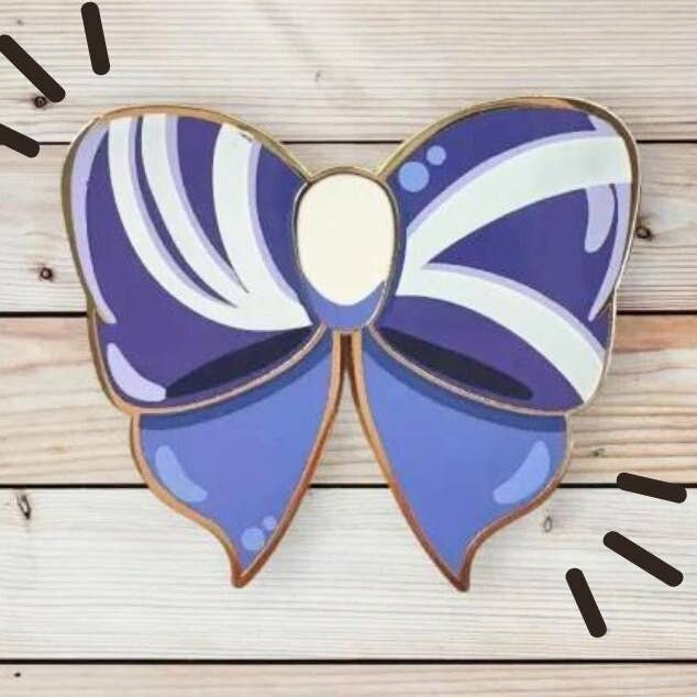 Kokomi Bow Enamel Pin - Genshin Impact for wholesale by Studio Ayu