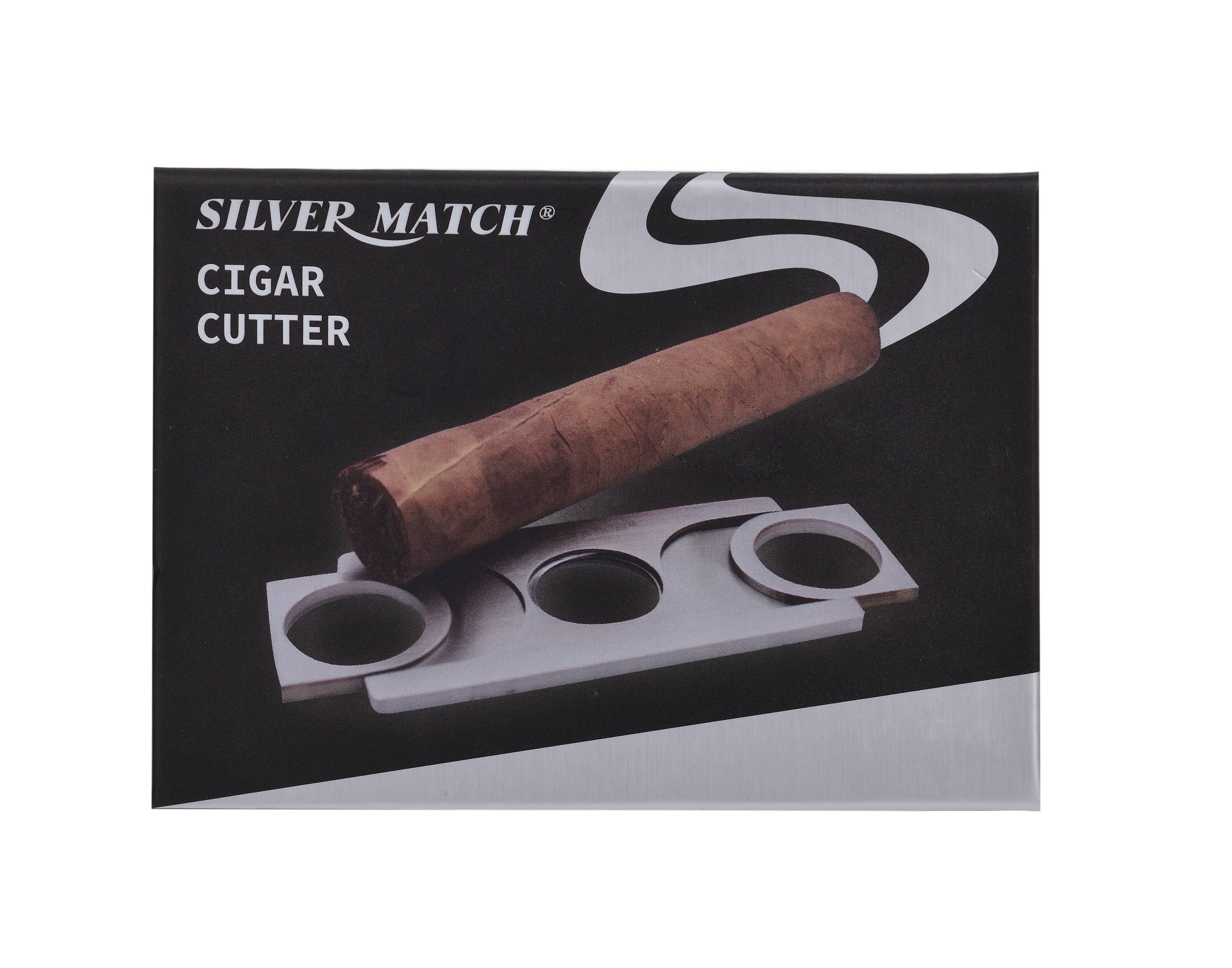 Champ by Polyflame - Wholesale Humidor/Cigar Accessory - Rectangular double guillotine cigar cutter, double stainless steel blade. Any cigar size6