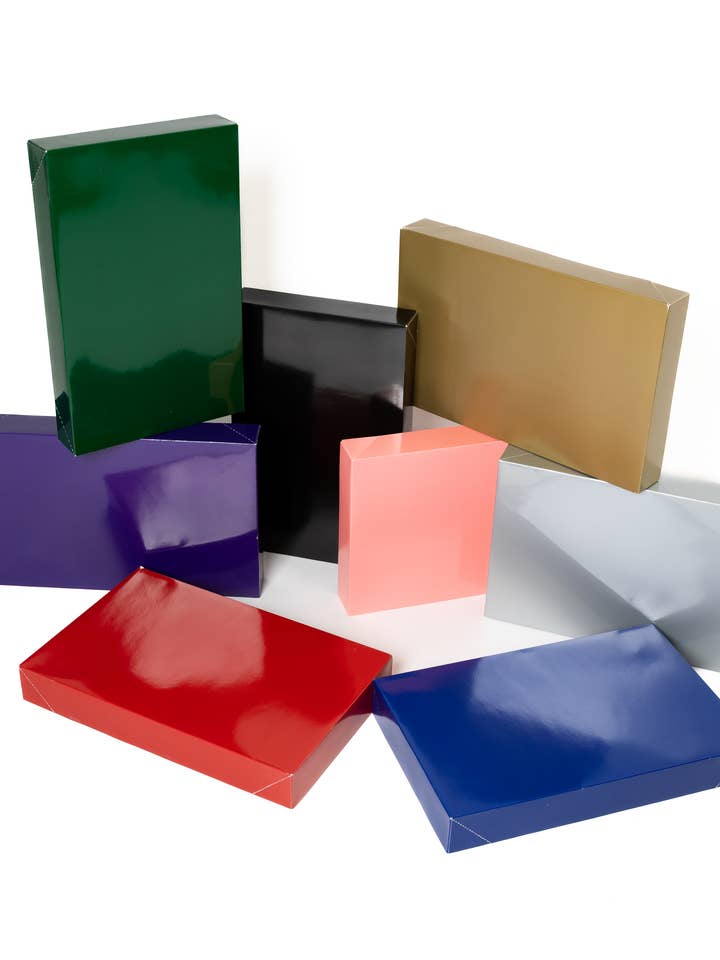 Premium Glossy Gift Boxes – Assorted Colors & Sizes for wholesale by Sisters G Kids