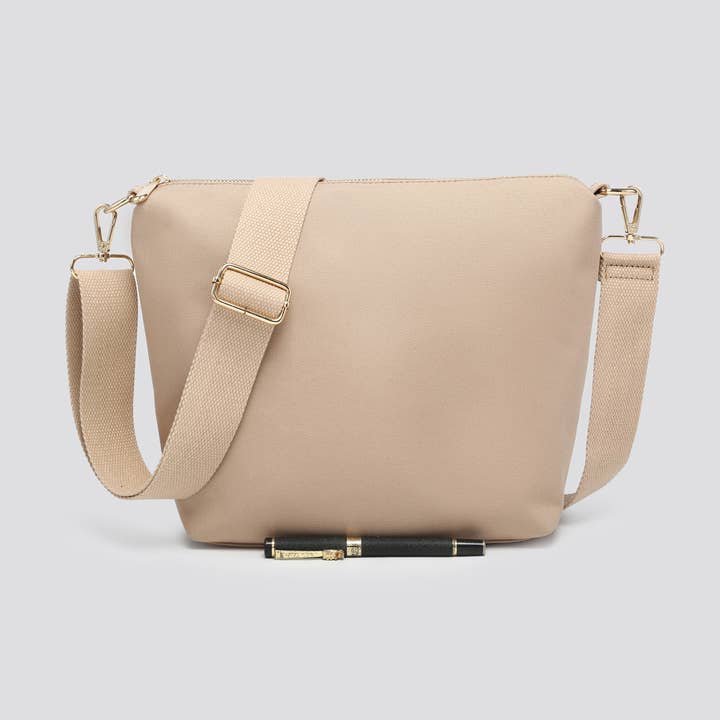 House of Milano – wholesale Crossbody bag – Women's – 25023 Canvas Crossbody Bag