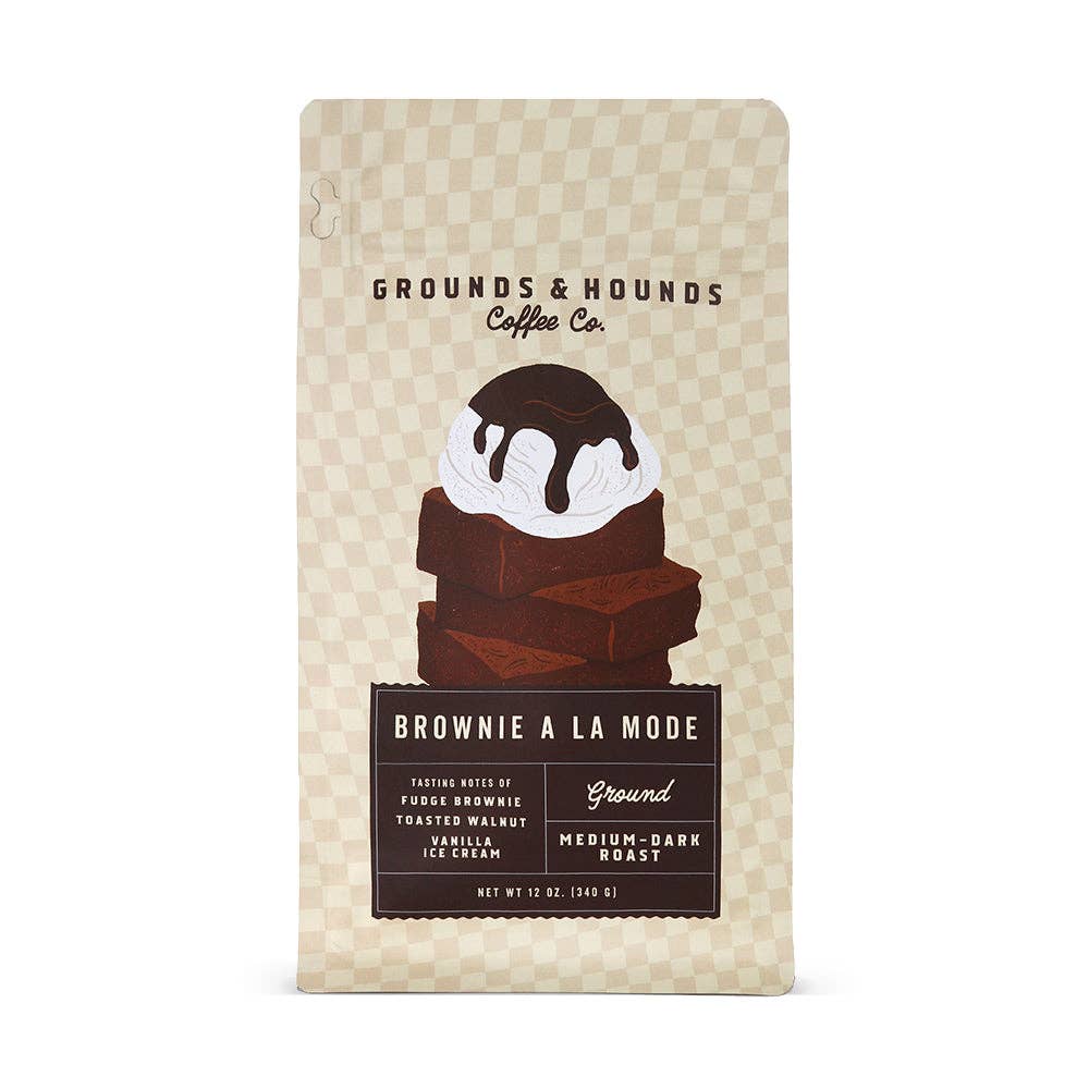 Grounds & Hounds Coffee Co. - Wholesale Ground Coffee - Brownie a la Mode Coffee0