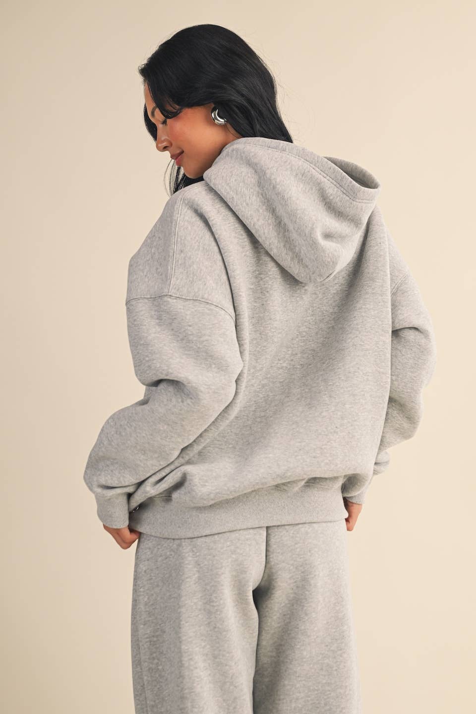 KIMBERLY C – Engroshandel Hoodie – Kvinder – Cozy Fleece oversize pullover hættetrøje23