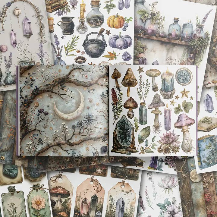 Scrapbook Resource Co - Wholesale Scrapbooking Kit - Moonlight