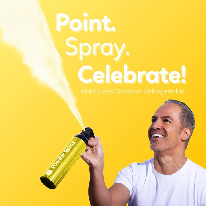 TUR Party Supplies - Wholesale Confetti - Biodegradable Non-Toxic Yellow Spray Powder1