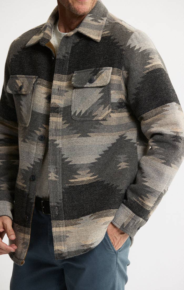 JACHS NY - Wholesale Jacket - Men's - Sherpa Lined Wool Jacket13
