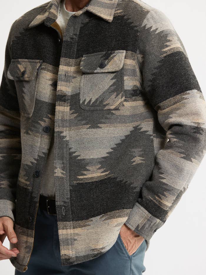 JACHS NY - Wholesale Jacket - Men's - Sherpa Lined Wool Jacket13