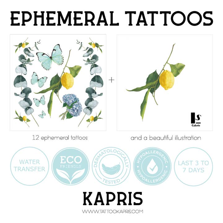 Kapris - Wholesale Temporary Tattoo - Kids - Tatouages éphémères - FRESH SUMMER11