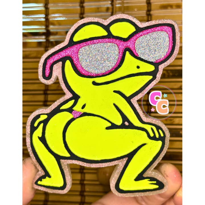 Dancing Frog Freshie | Car Air Freshener| Funny Freshie for wholesale by Crafting Cleveland