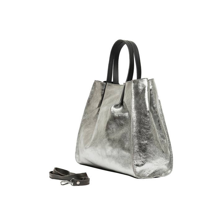 Cherry Paris - Wholesale Top Handle Bag - Women's - ETHEL METAL Bag- 3965B16