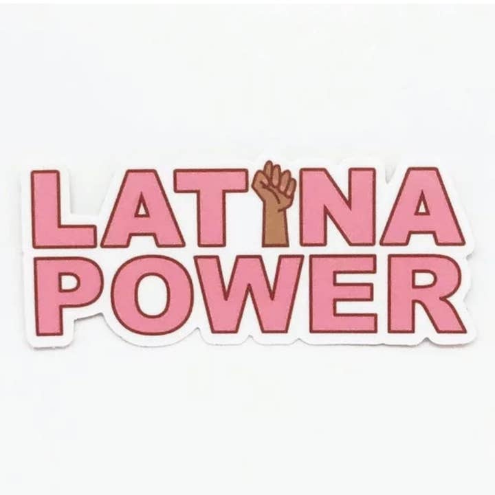 Adesivo Latina Power per la vendita all'ingrosso da parte di Hola Mijas Bonitas