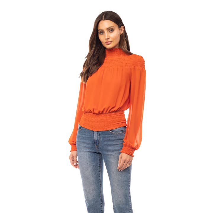 Camicetta con frange affumicata per la vendita all'ingrosso da parte di Naked Zebra Rack