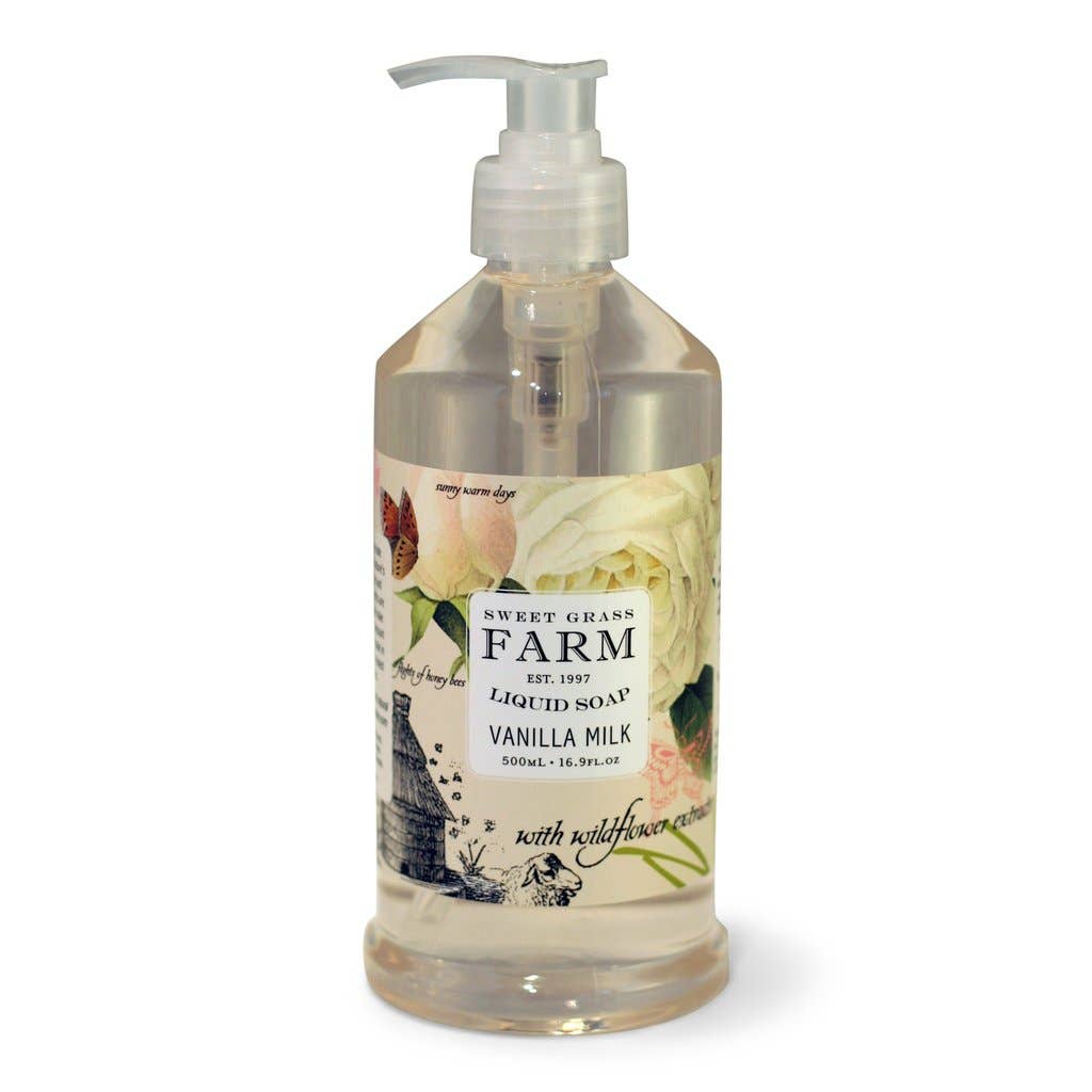 Sweet Grass Farm - Vente Savons/lotions pour les mains - Savon liquide aux extraits de fleurs sauvages1