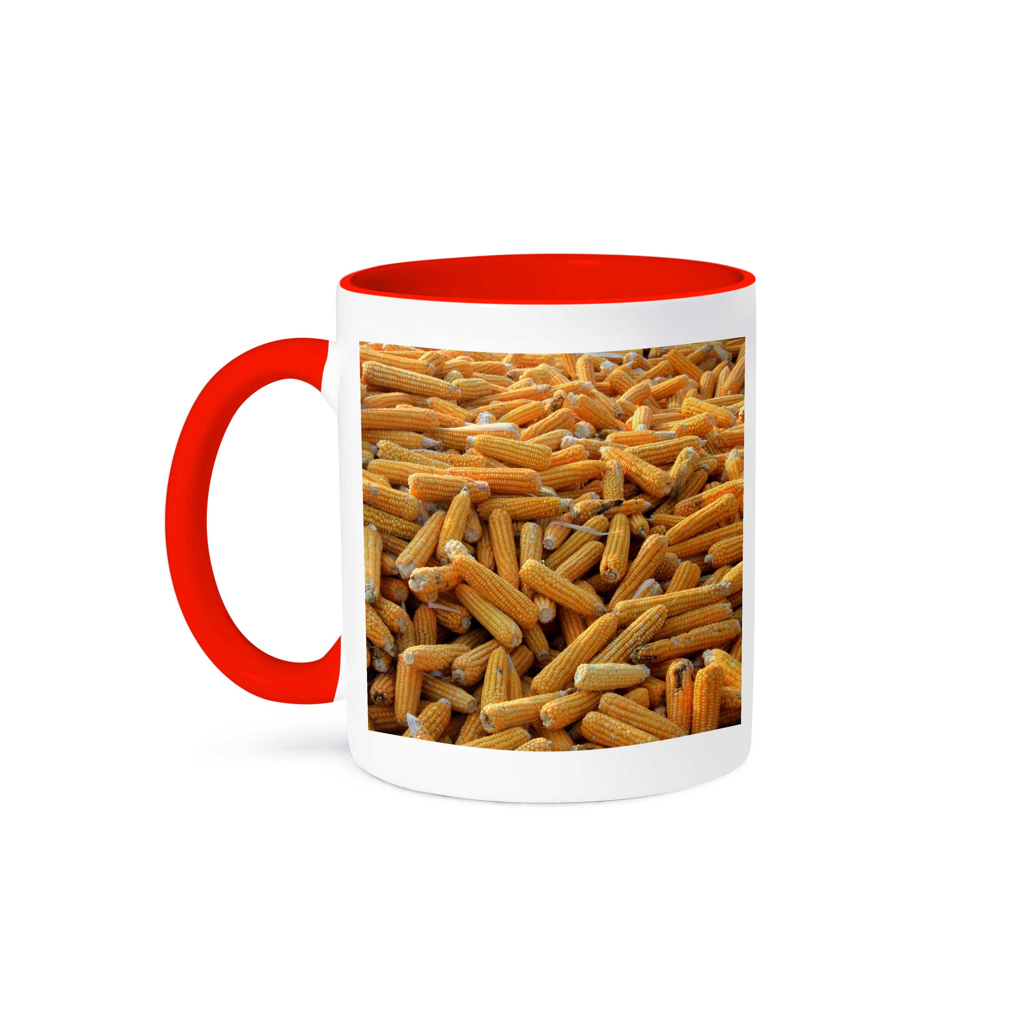 3dRose – wholesale Coffee mug – 3dRose, Raw Organic Husked Sweetcorn Seed Drying In The Sun, Mug0