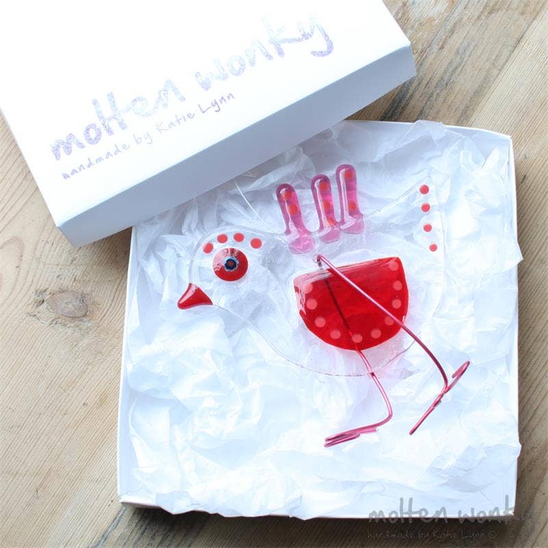 molten wonky – wholesale Decorative figurine – Quirky Birds1