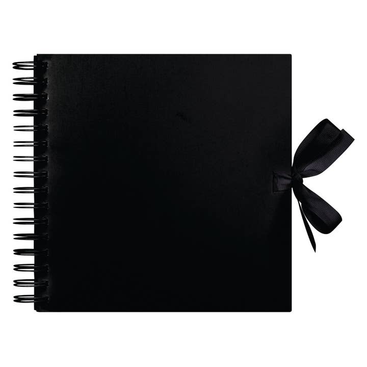 West Design Products UK - Wholesale Scrapbook - 8 x 8" Scrapbook - Black