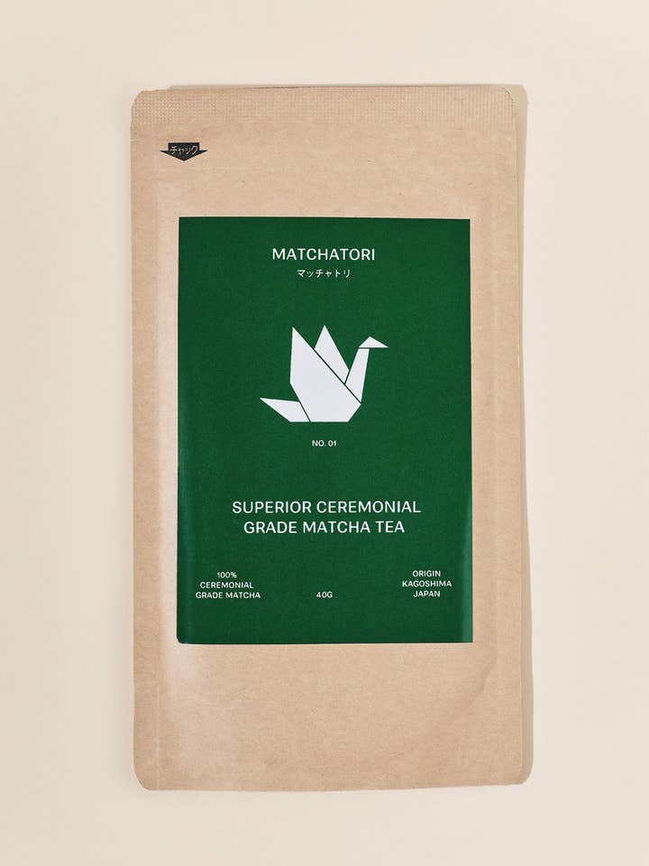 N. 1. Matcha Cerimoniale Superiore 40g per la vendita all'ingrosso da parte di Matchatori