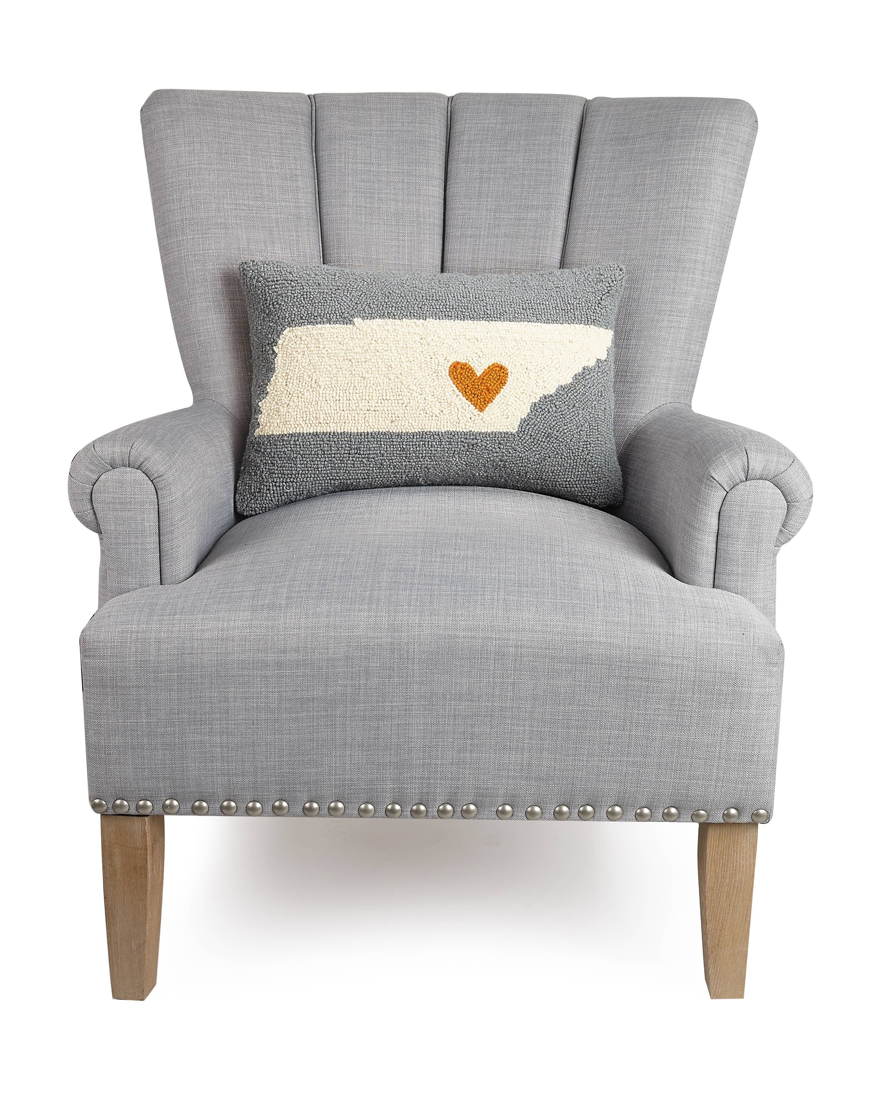 Peking Handicraft - Wholesale Throw/Decorative Pillow - Heart In Tennessee Hook Pillow2