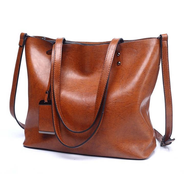 UZ Wholesale Store - Wholesale Shoulder Bag - Women's - Vintage Oil Leather Single Shoulder Handbag4