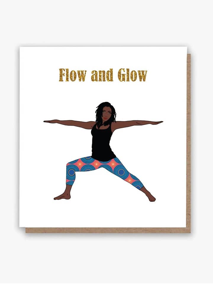 Flow & Glow Card🧘🏾♀️ for wholesale by All Shades