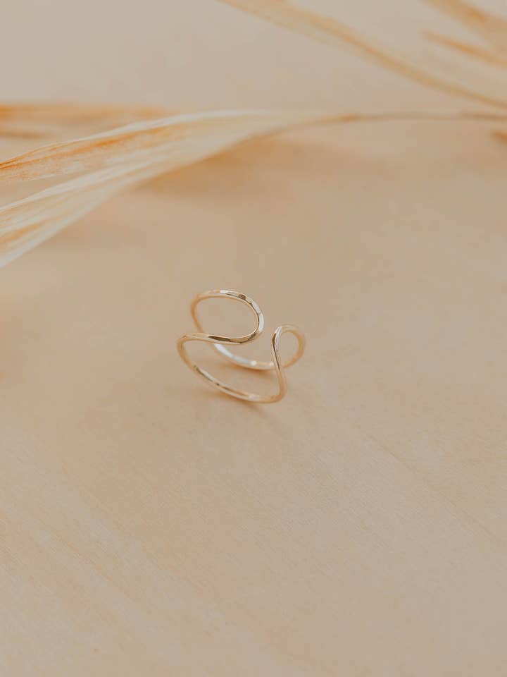 Revolve Ring | 14kt Gold Fill + Sterling Silver and other Purchase Wholesale revolve. Free Returns & Net 60 Terms on Faire trending on Faire.